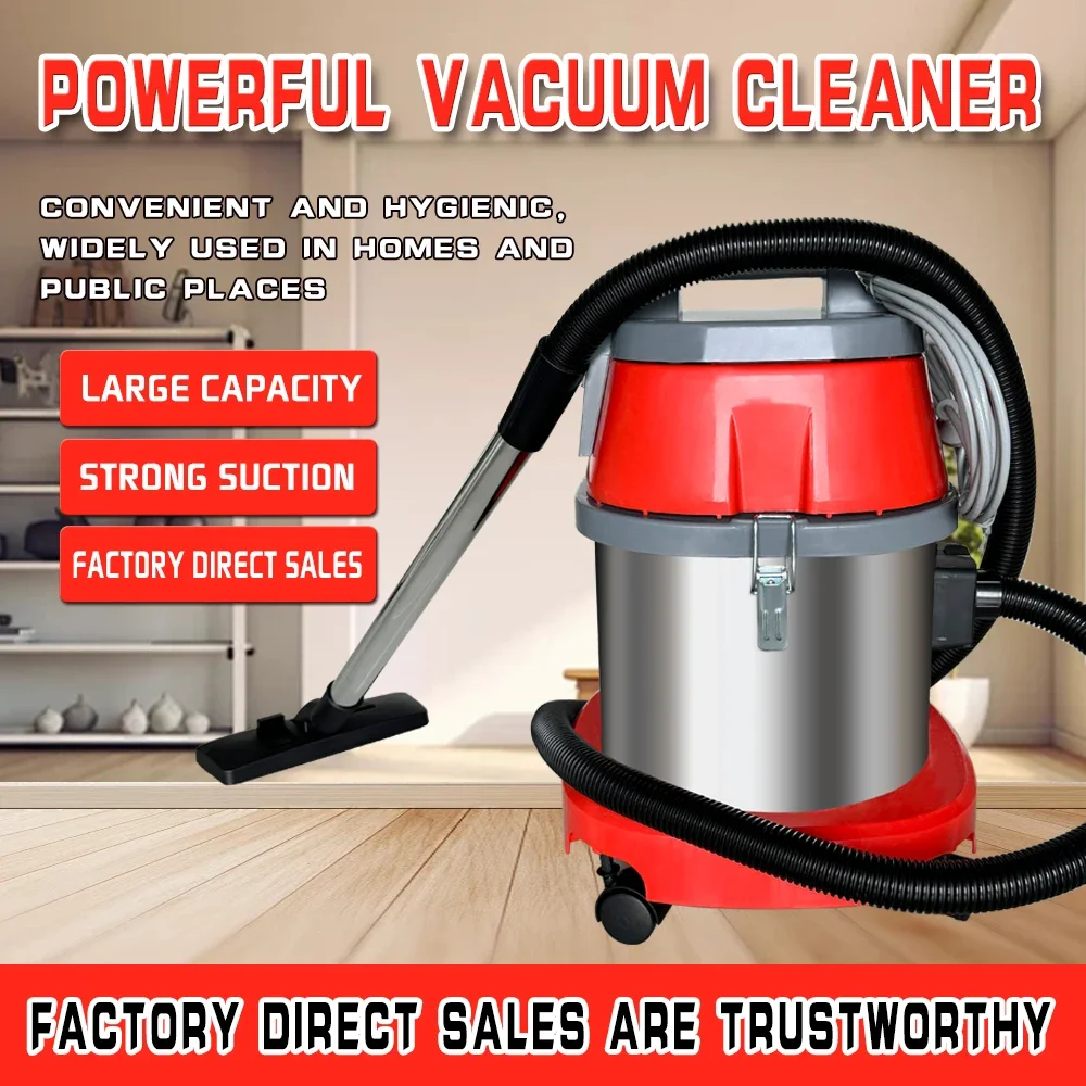 Wired Commercial Vacuum Cleaner 2 in 1 3 in 1 White for Grass Wet and Dry Wired Home Use China