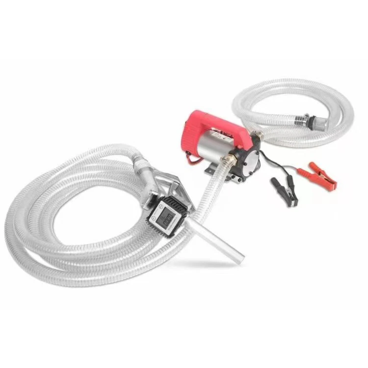 

zxElectric Fuel Pump Kit With Digital Flow Meter / Gas Station Pump%
