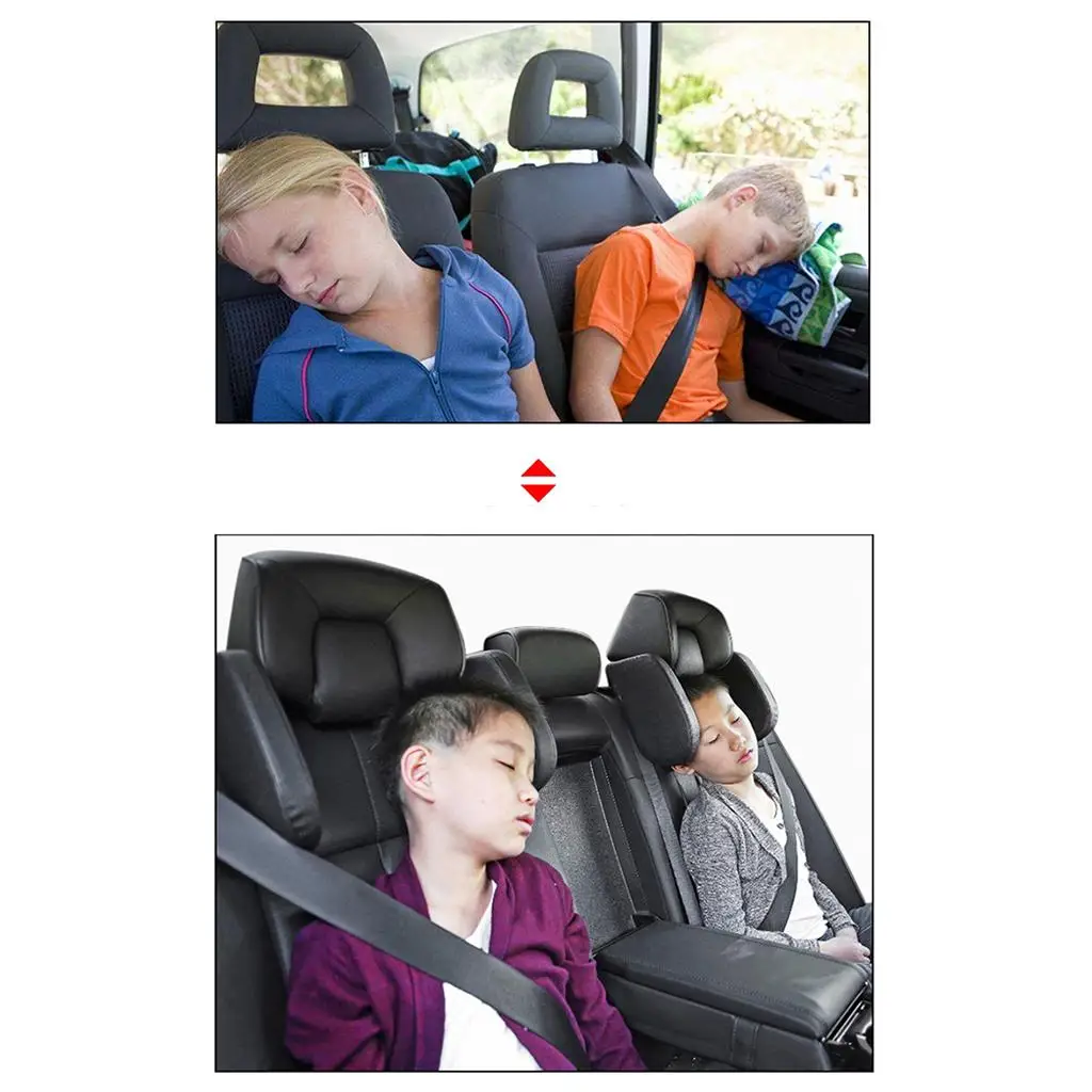 

Side Adjustable Car Headrest Sleeping Cushion Both Sides Anti Collision Headgear for Car Seat Kids Adults Comfort