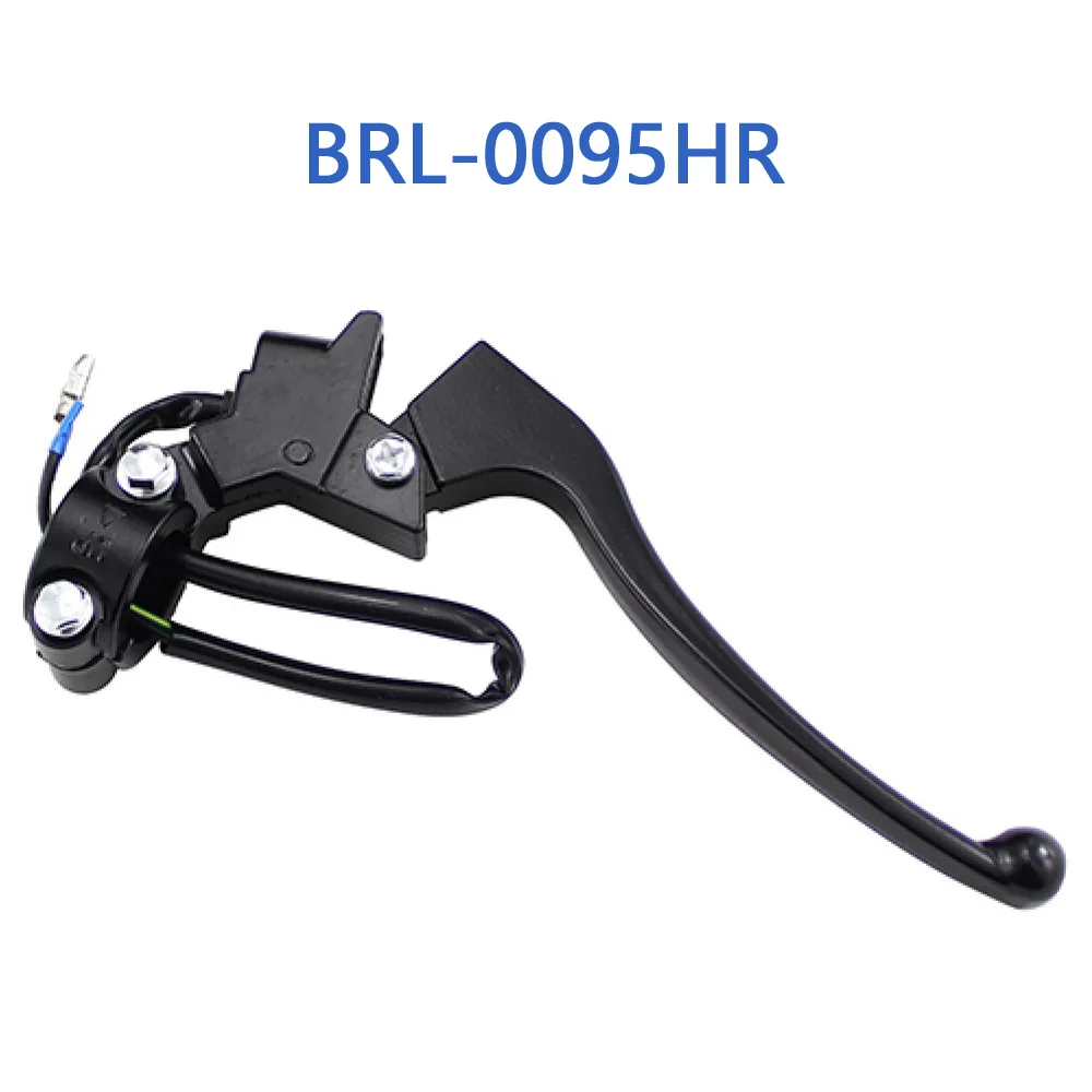 MIBRL-0095HR Black Aluminum Solana Brake Lever - Right For Linhai Yamaha Keeway Jinlang Feishen Scooter ATV