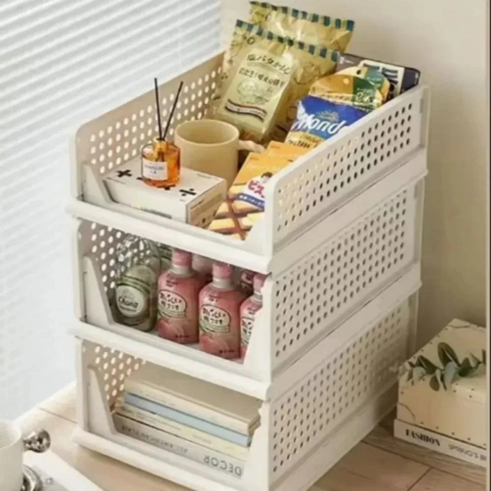 Household Folding Storage Basket Not Only Practical But Also Very Fashionable,a Must-have Good Thing for Home!canasto decorativo