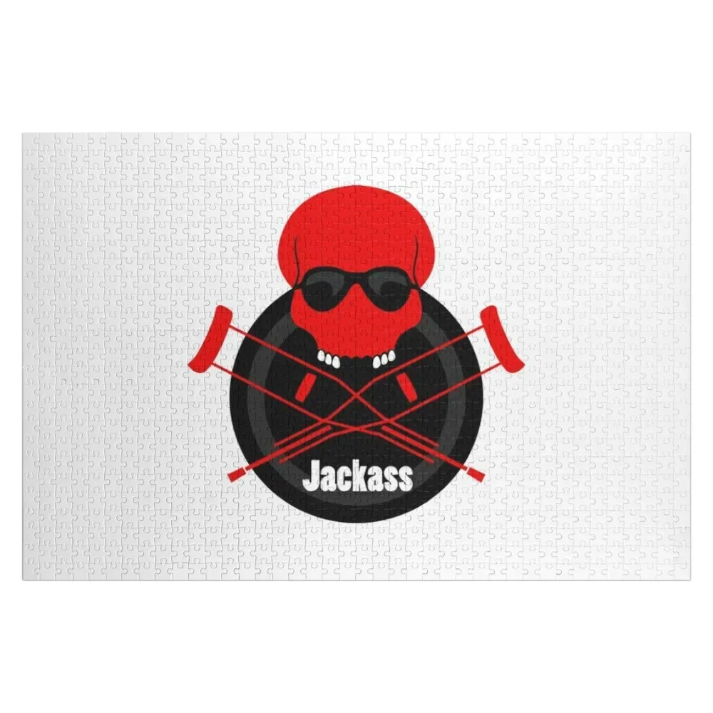 Jackass Jigsaw Puzzle Custom Name Wood Personalised Jigsaw Personalize Puzzle