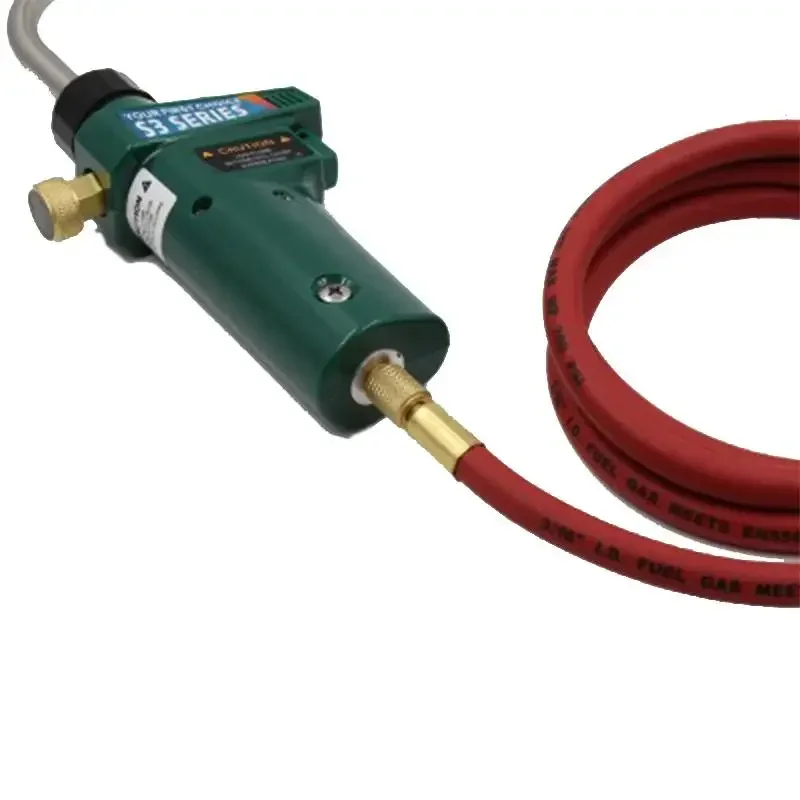 RTM-3660    Welding Torch MAP Gas Brazing Torch Self Ignition Trigger with Hose Propane Welding Heating Solder Burner