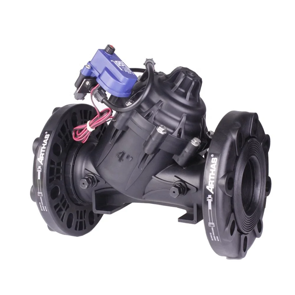 AC 12V Smart Valve Water Controller Solenoid Valve,Plastic Valve for Agriculture Irrigation