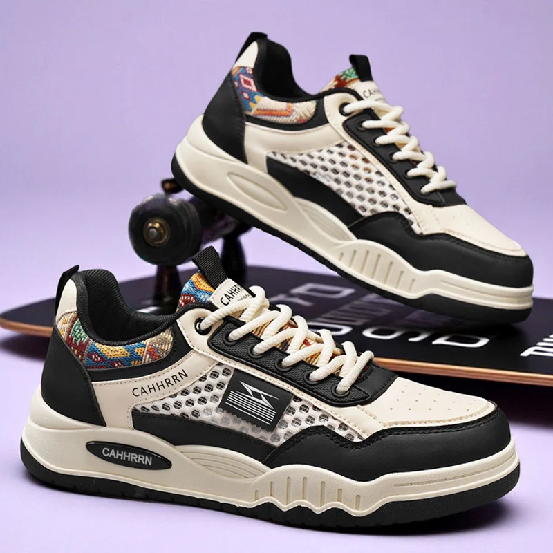 Zapatos de Plataforma Casuales, Zapatillas de Moda para Hombre 2026, Zapatos Transpirables para Exteriores con Suela Suave, Tenis Cómodos de Verano para Hombre