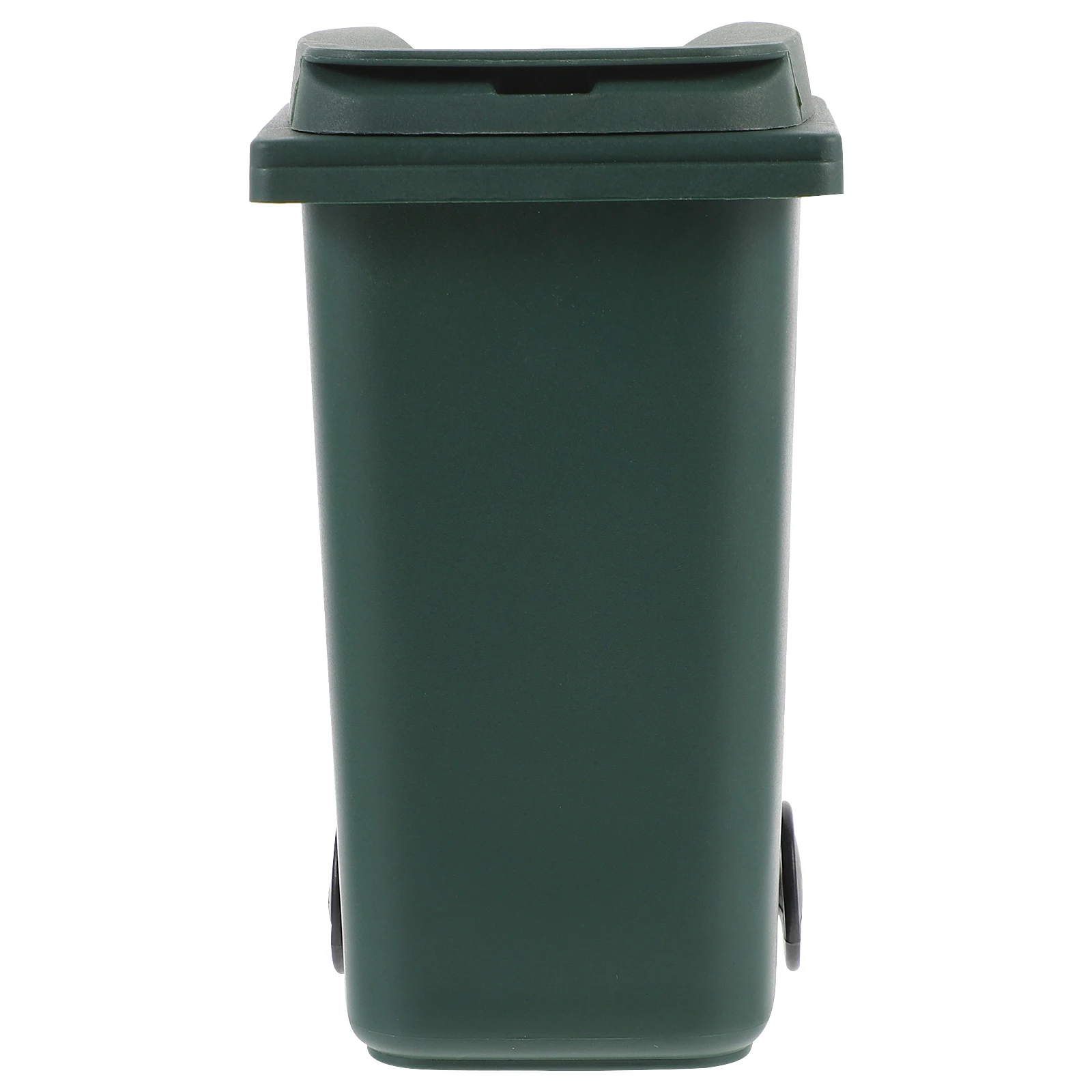 

Plastic Mini Trash Can Small Garbage Bin with Lid Desk Office Home Desktop Waste Bucket Storage Pen Stand Organizer