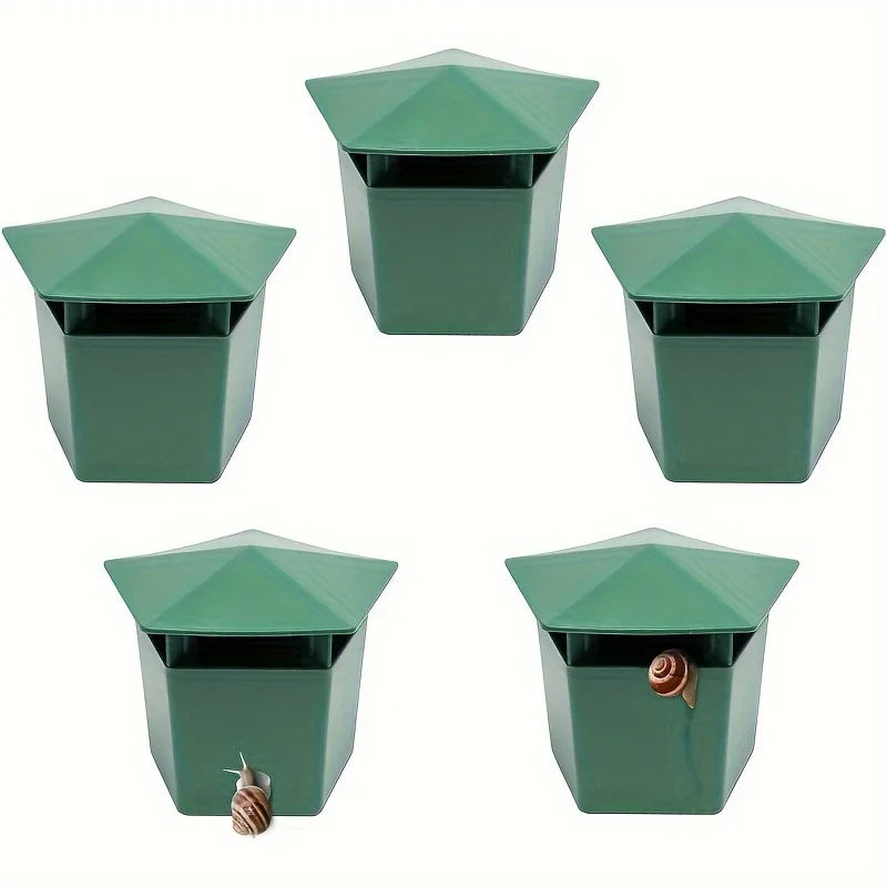 10/5pcs Cross-border garden snail trap is used to capture slugs, snails and other physical capture garden vegetable field insec