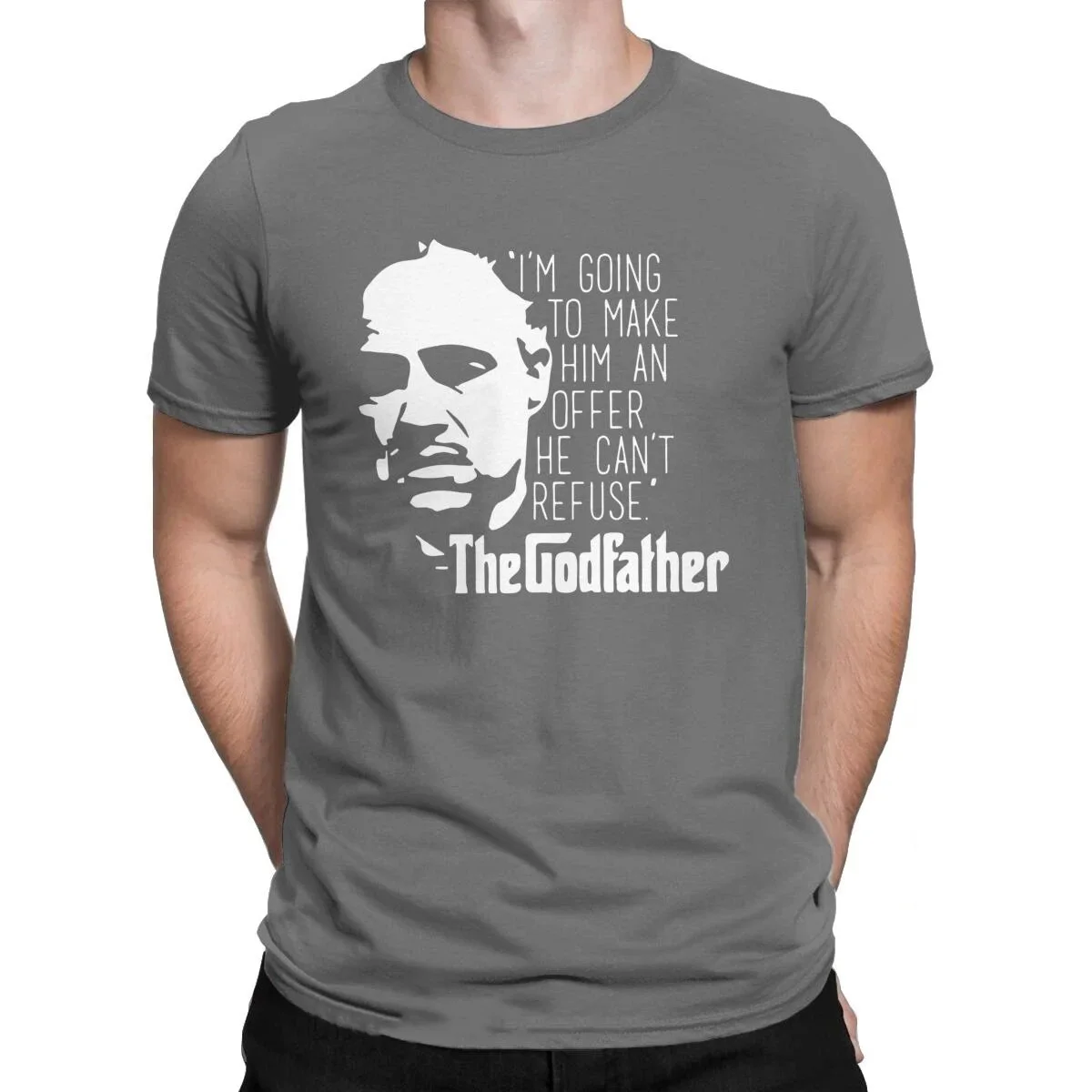 The Godfather Cotton T-Shirts Printed Men Women Casual O-Neck Short Sleeves T Shirt Oversized Harajuku Unisex Tees Tops Clothing