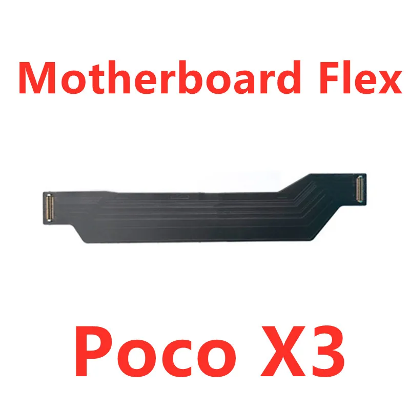 Mainboard Main Board Flex For Xiaomi POCO X3 NFC Pro USB Board Charger Charging Dock Port Plug Connector Flex Cable