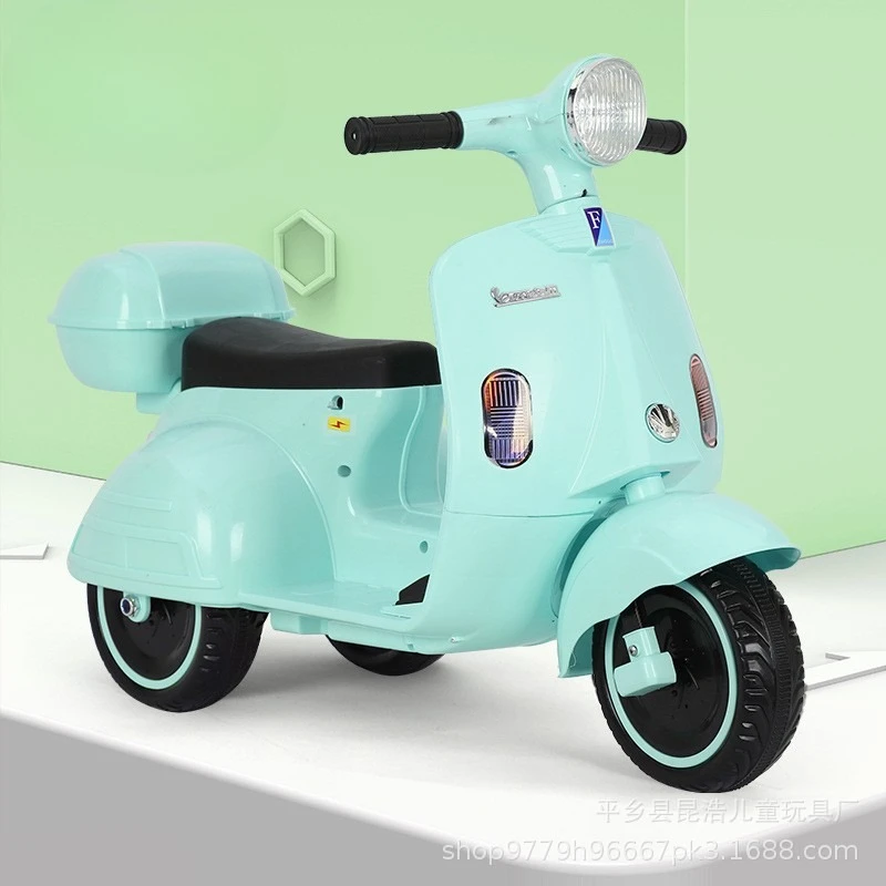 ‌ Motocykl elektryczny dla dzieci 6 V z pilotem Podwójna bateria Samochód do jazdy dla chłopców i dziewcząt w wieku 1-6 lat Konstrukcja zapobiegająca przewróceniu Super żywotność baterii ‌