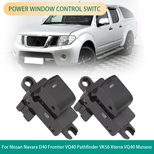 Interruptor de Control de ventanilla eléctrica para Nissan Navara D40 Frontier VQ40 Pathfinder VK56 Xterra VQ40 Murano 25411-EA03A 25411-EA003