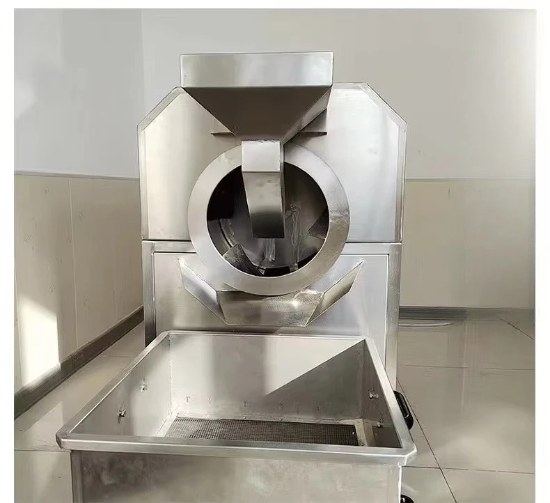 Best Price Automatic Small Scale Peanut Roasting Machine Auto Hot Small peanuts Rotary Drum Roaster