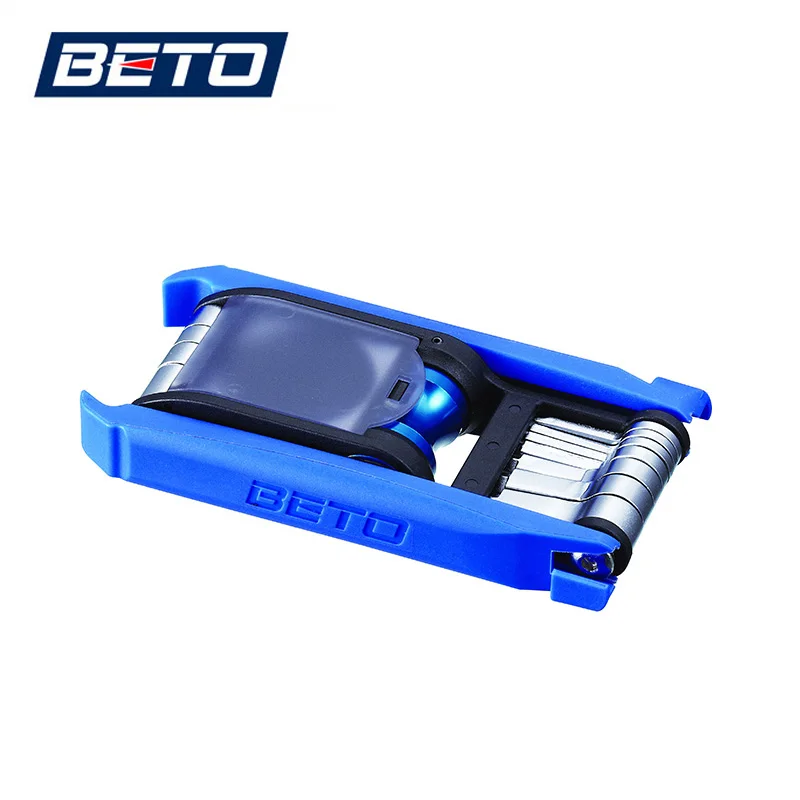 BETO 14-in-1 Bike Multifunction Tools Sets Allen Keys Tire Levers CO2 Nozzle Bicycle Cycling Tyre Tire Patch Repair Accessories