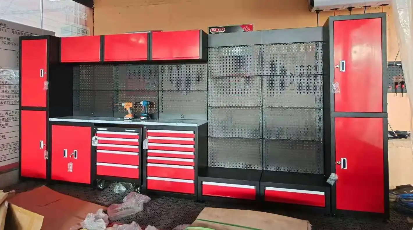 Combination Large Mechanic Garage Workbench For Storage Tools