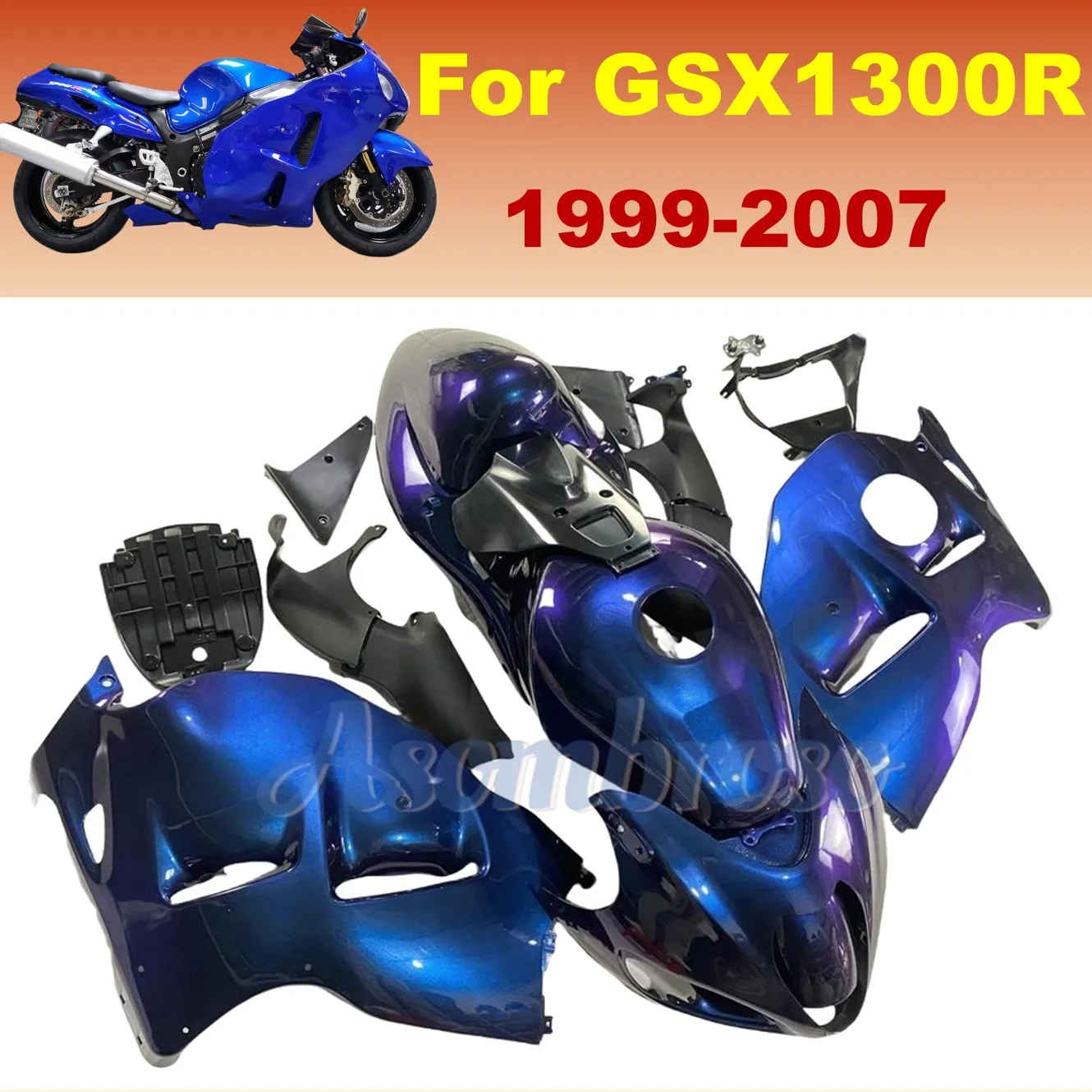 

Комплект обтекателя Chameleon подходит для HAYABUSA 1300 GSXR 1999-2007 GSXR 1300 2006 2005 2004 2003 2002 2000 Сменные панели для мотоциклов