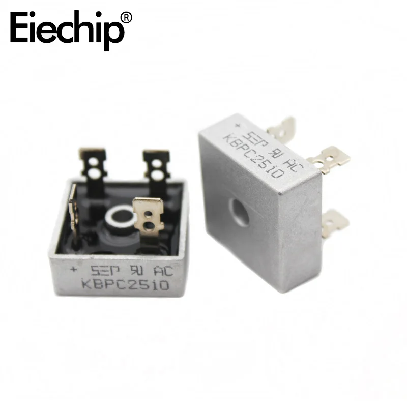 2PCS KBPC2510 KBPC3510 Diode Bridge Rectifiers 1000V 25A 35A Rectifiers Diodes Electronic Silicon