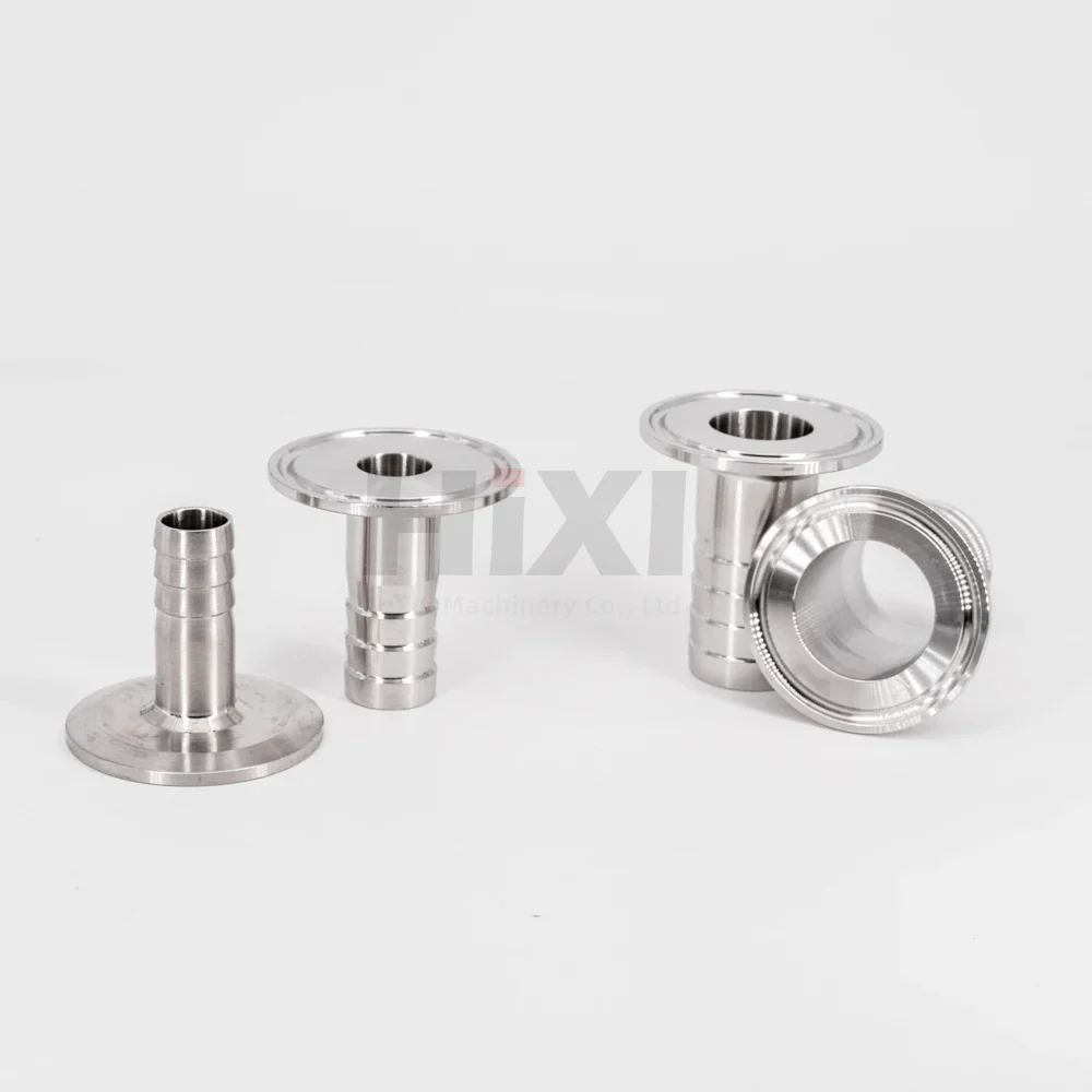 トライクランプ SUS 304 ステンレス鋼 316L 自作ホースバーブ、ホースバーブ、6mm、8mm、10mm、12mm、14mm、16mm、19mm、25mm、32mm、38mm