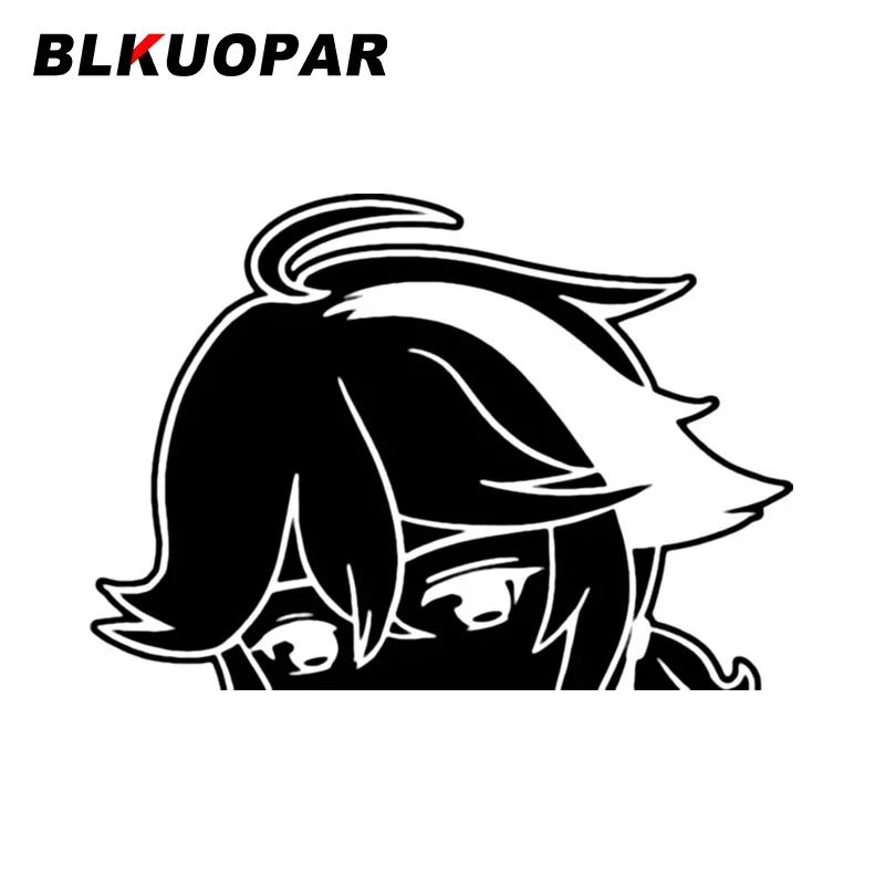 BLKUOPAR For Genshin Tartaglia Car Stickers Personality Die-cut Decal Air Conditioner Vinyl Waterproof Windshield Decoration