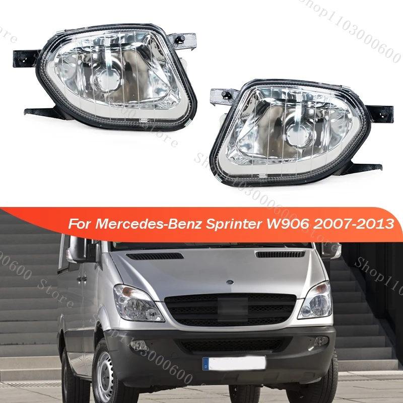 

Foglamp For Mercedes-Benz Sprinter W906 2007-2013 Front Bumper Fog Light Daytime Driving Lamp No Bulb 9068200856 9068200956