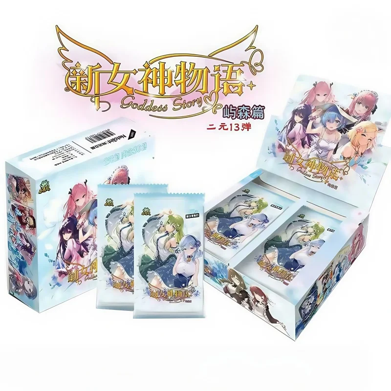 

Новая карта «История богини» Fufeng Chapter, красочная флэш-карта, коллекция персонажей аниме, карточные игры, игрушки, подарки для детей