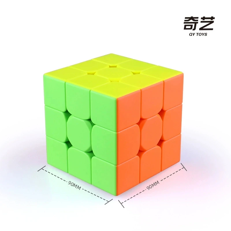 9cm Big Magic Cubes 3x3x3 Stickerless Magic Cubes Qiyi/Moyu 90MM 3x3 Professional Cube Toy For Children Gift