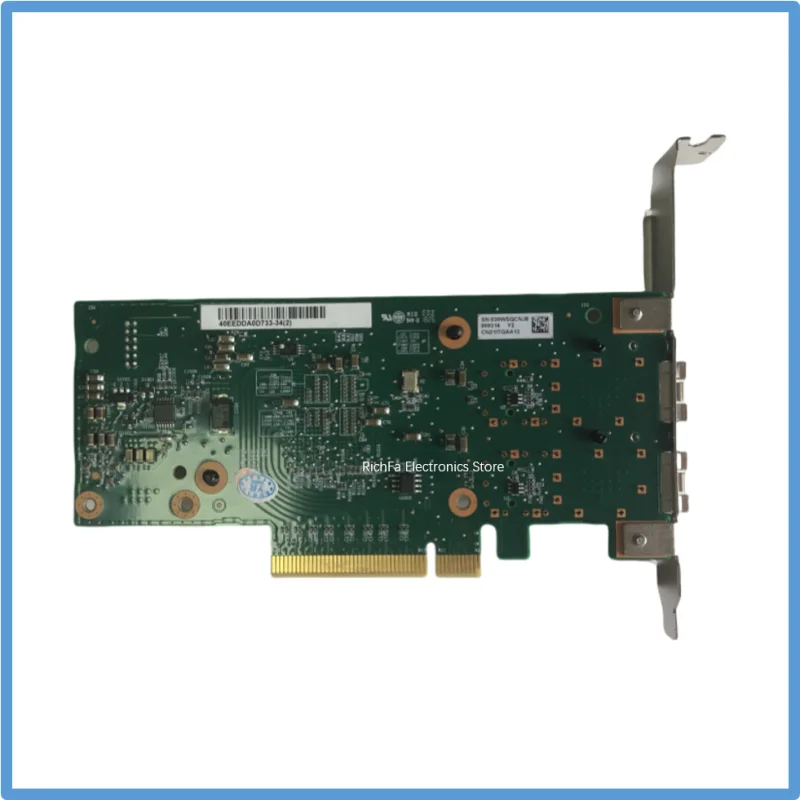 For Intel X520-DA2 E10G42BTDA SR2 82599ES Dual Optical Port 10G Gigabit Fiber Optic Network Card SFP+AOC