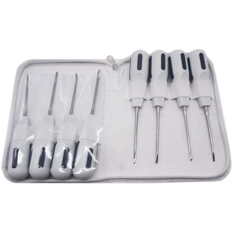 Tooth Extraction Kit - Dental Pliers Kit, 8-piece oral surgery kit with elevator and luxury machine