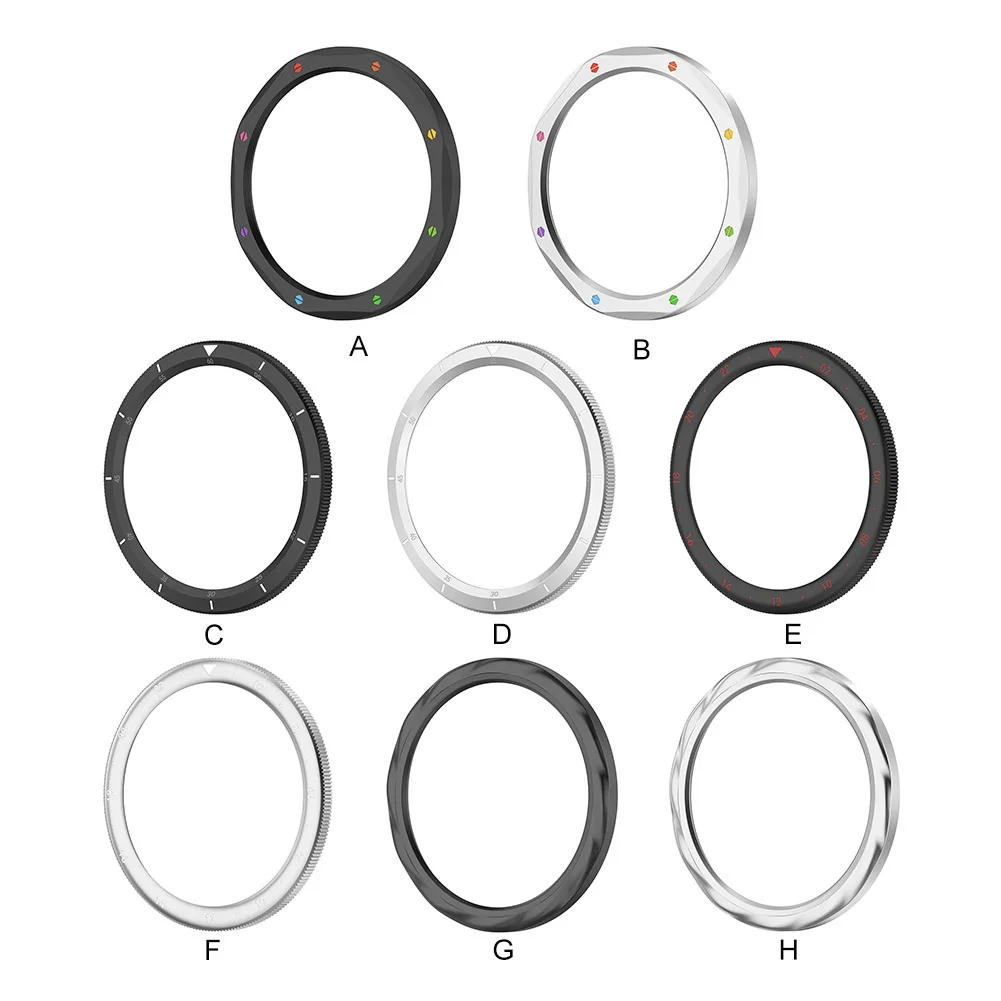 

Metal Bezel Ring Metal Protector Watch Case Strap Cover Tempered Glass Film Metal Bezel Metal Watch Bezel for Xiaomi Watch S4/S3