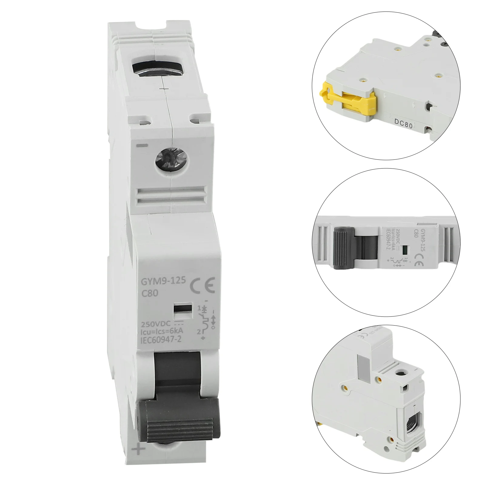 

Circuit Breaker Air Switch Designed for Safe Operation in Solar AC Systems Rated Current Options of 80A 100A or 125A Available