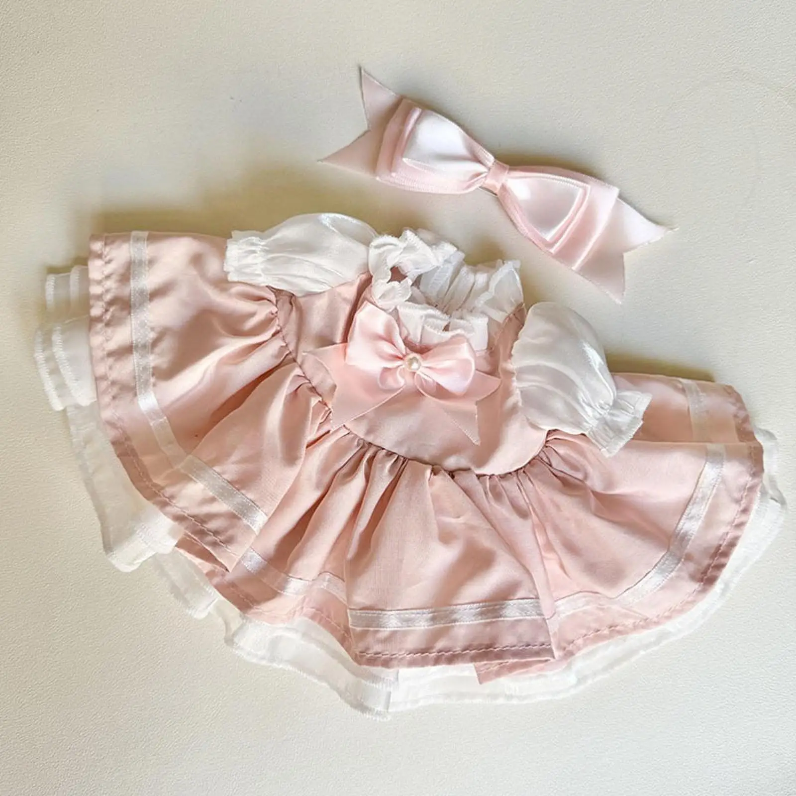 

2x куклы платье принцессы реквизит для фото с аксессуарами для волос для плюшевой куклы 38 см