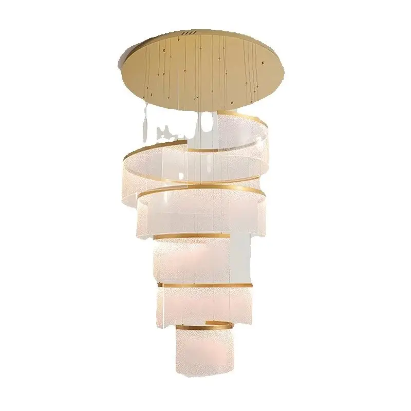 Décoration de la maison moderne lampes suspendues escalier lampes suspendues salon lampes suspendues luminaires d'intérieur