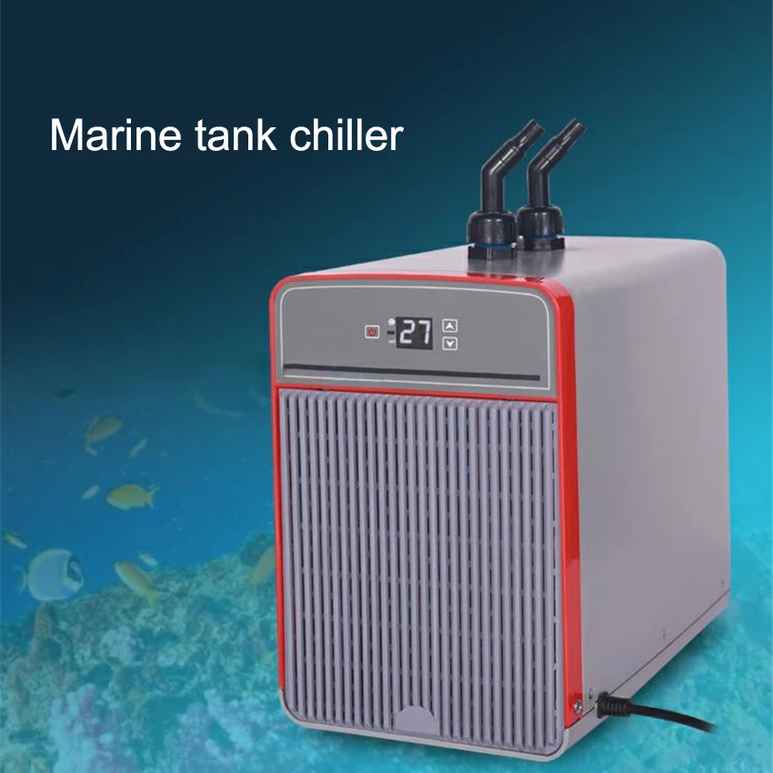 

AL-SF102 Thermostatic Refrigerator Marine Tank Chiller Water Cooling Machine Household Fish Tank Chiller 220v~50Hz 150w 160L