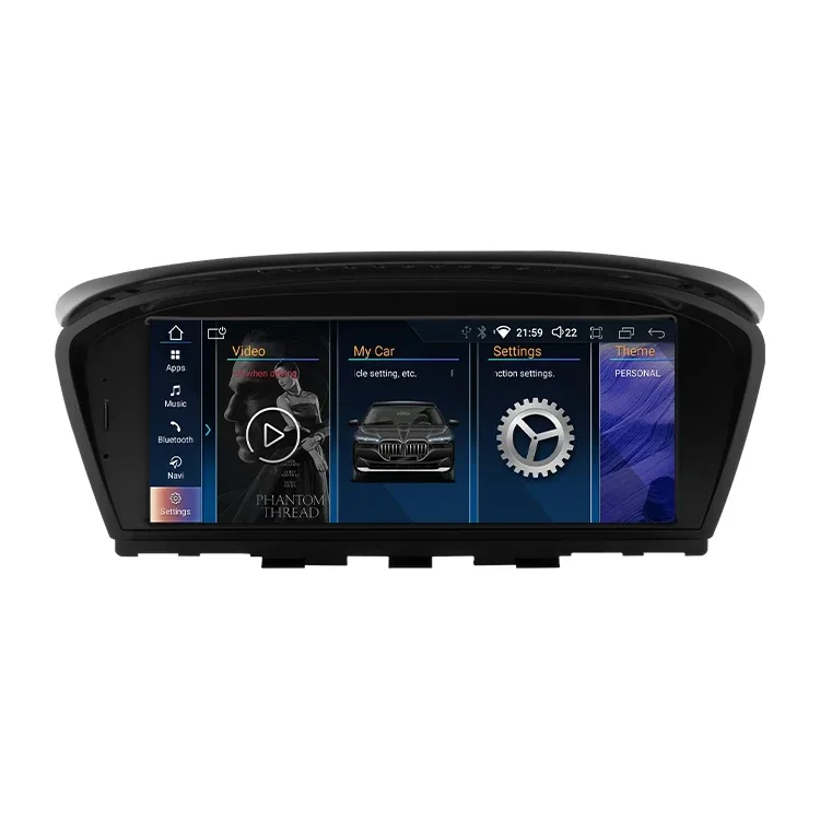 8.8'' android 13  car radio wide screen for  E90/E91/E92/E93 E60 E61 E63 E64 2005-2012