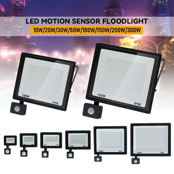 LED Motion Sensor Outdoor Flood Light 1
