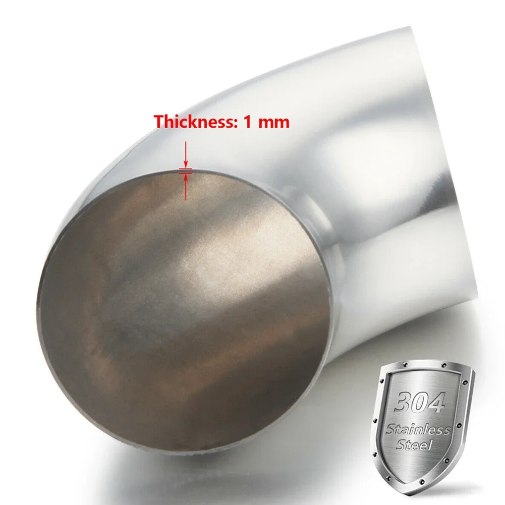 90 Degree Bend Elbow Pipe Multipurpose Polished Stainless Steel Tight Radius Elbows 1mm Wall Thickness Elbow Fitting