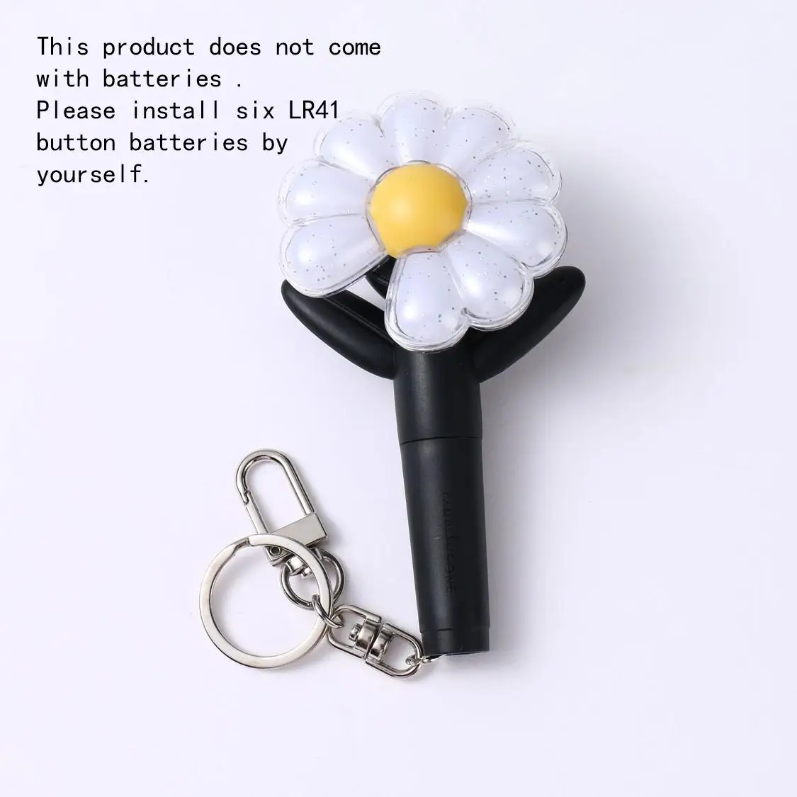 

G-Dragon Gd 10cm Mini Support Lamp (Battery Not Included) Glow Stick Daisy Creative Lamp Keychain Bag Decoration Pendant