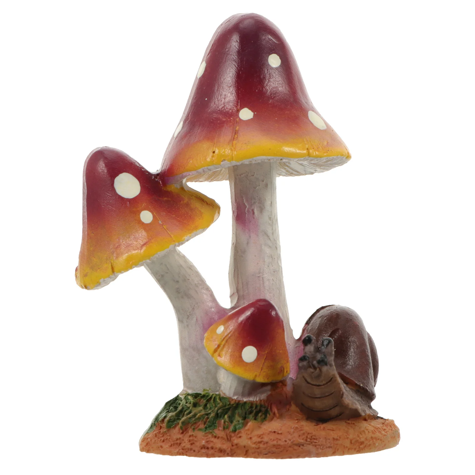 

Mushroom Garden Decor Fish Tank Decoration Mushrooms Decorations Terrarium for Aquarium