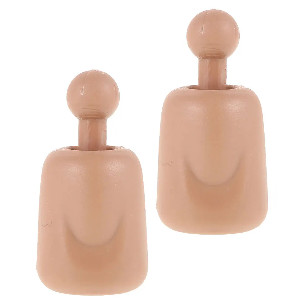 

2Pcs DIY Action Figure Neck Connector Tight Fit No Tools Required Plastic Joints Accessories Neck Connector