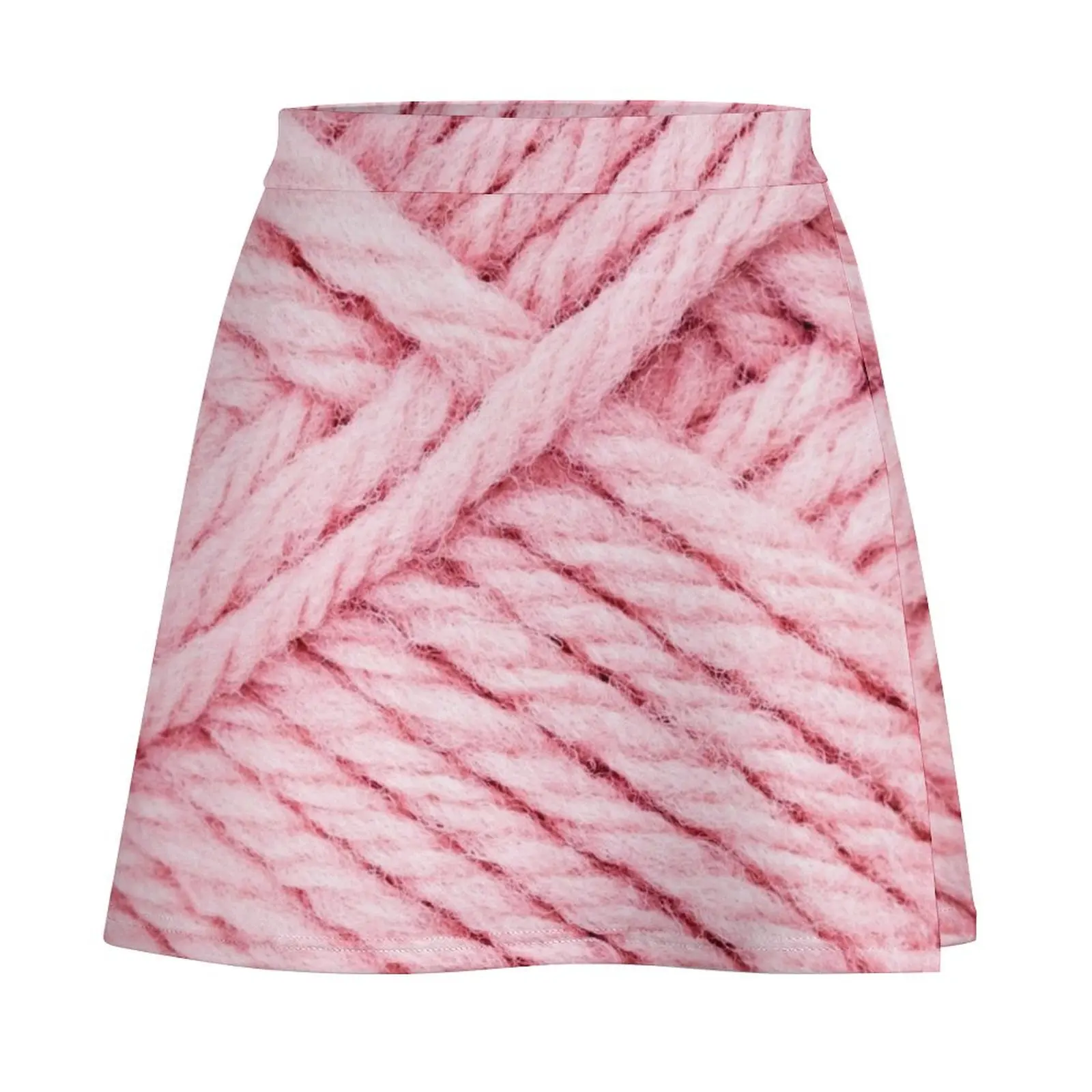 Pink Yarn Mini Skirt clothing women summer 2025 skirt set korean style women clothing Women skirt Mini