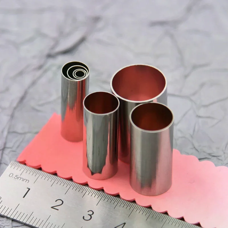 7/8 Pcs Hollow Round Cutter Pottery Tools Polymer Clay Tools Clay Extruder with Organizing Box Carving Modeling Tool