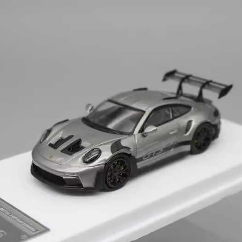 1:64 GT3 RS dwudrzwiowy hardtop 992, model samochodu sportowego z odlewu stopu, zabawka dla nastolatków, dekoracja dla dorosłych, prezent urodzinowy.