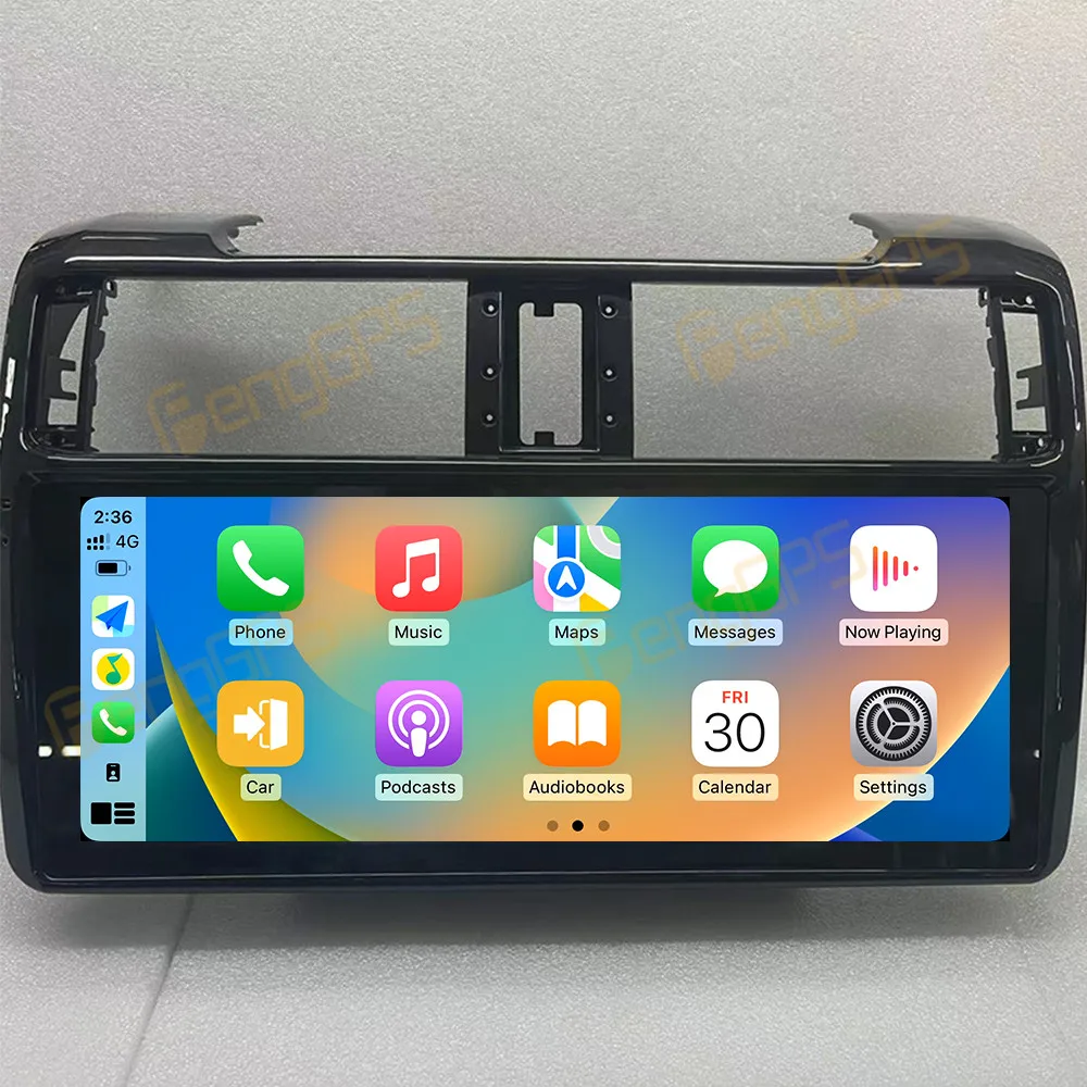 12.3 Inch Android 13 CarPlay Car Radio For Toyota 4 Runner 2009-2022 Touch Screen Multimedia Player GPS Navigation DSP Head Unit