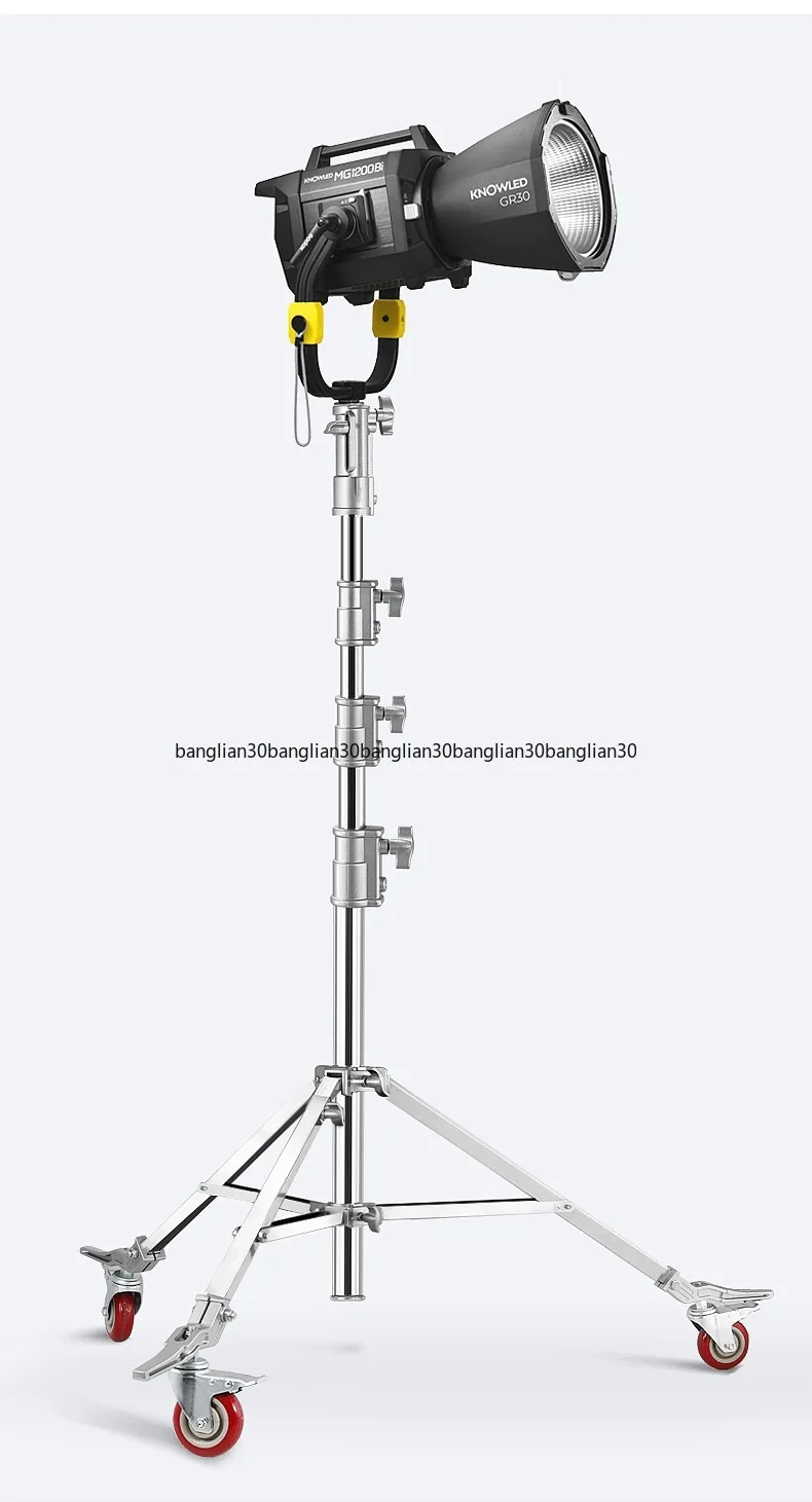 

Photography Heavy-duty Light Stand Studio with Pulley Large Light Stand Stainless Steel Bold Thickened Ceiling Light Stand