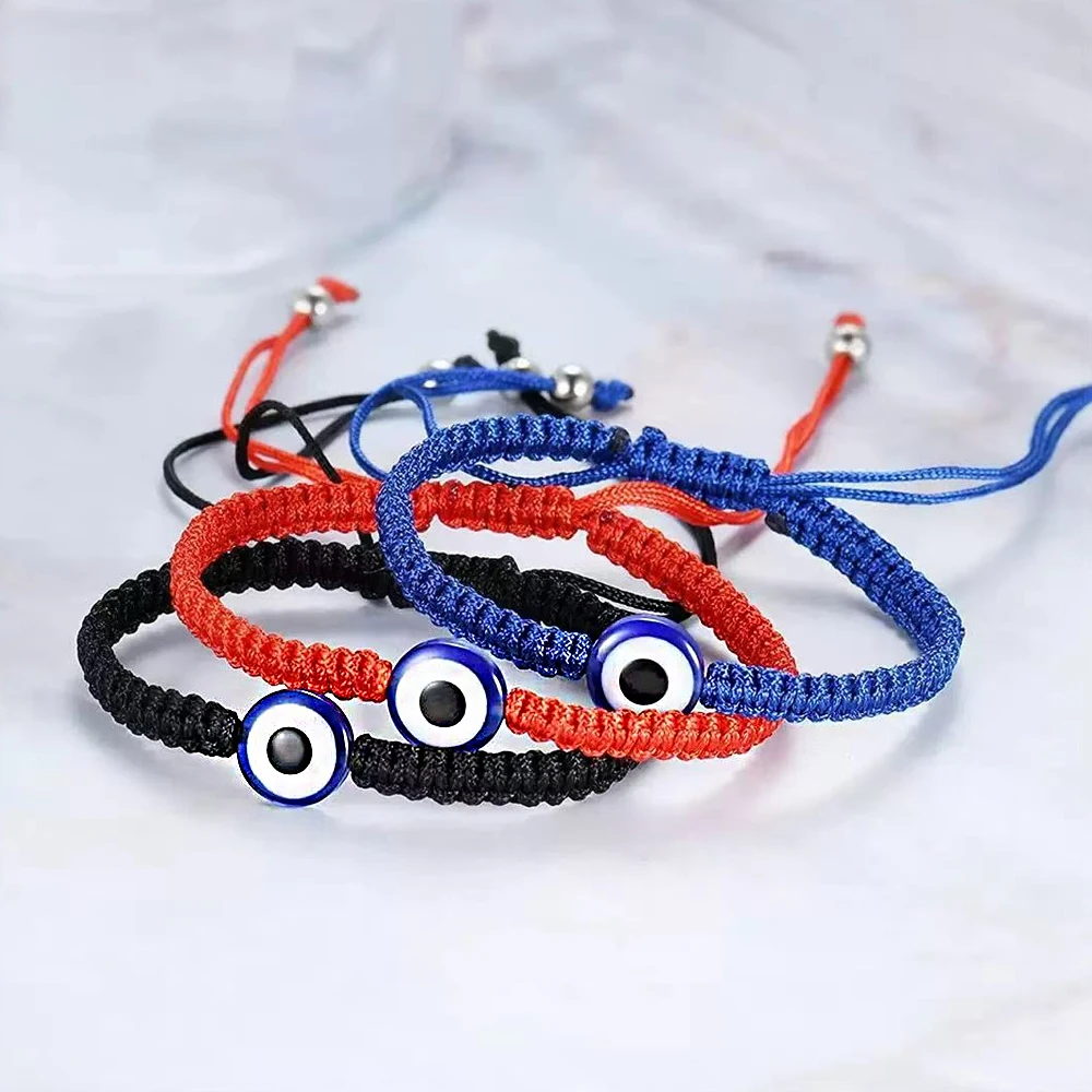 Blue Evil Eye Braid…