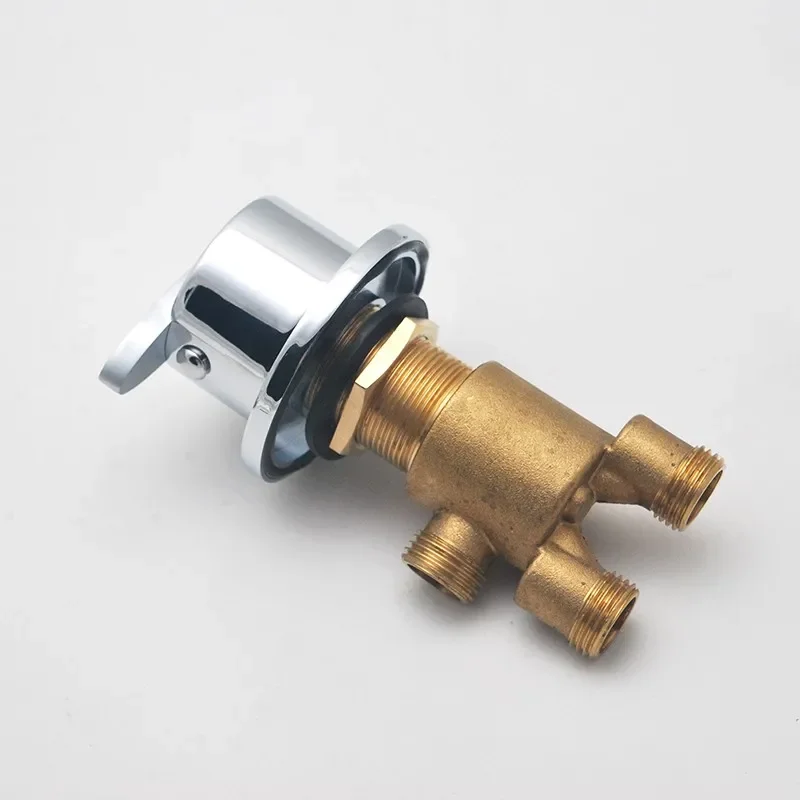 1 in 2 out bathtub valve set , bathroom separator for tap and sprinkler , shower room faucet switch