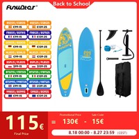FunWater Stand Up Paddling Board Inflatable Paddle Board Non-Slip Water Sport Paddle Board Surfboard Surf Sup Board