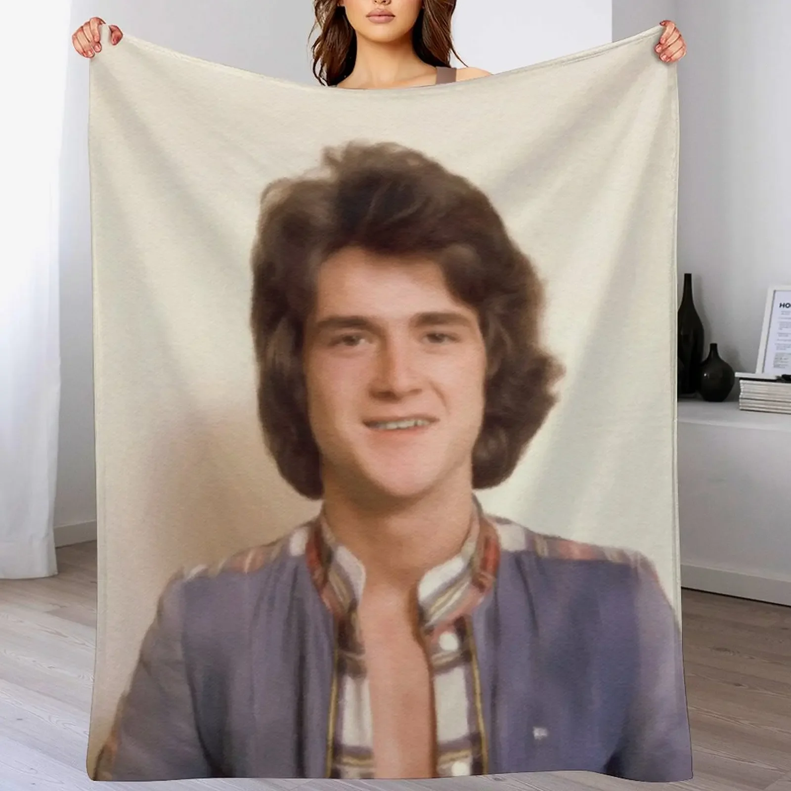 

Les McKeown, Music Star Throw Blanket Sofa Quilt Thermals For Travel Personalized Gift Plaid Blankets