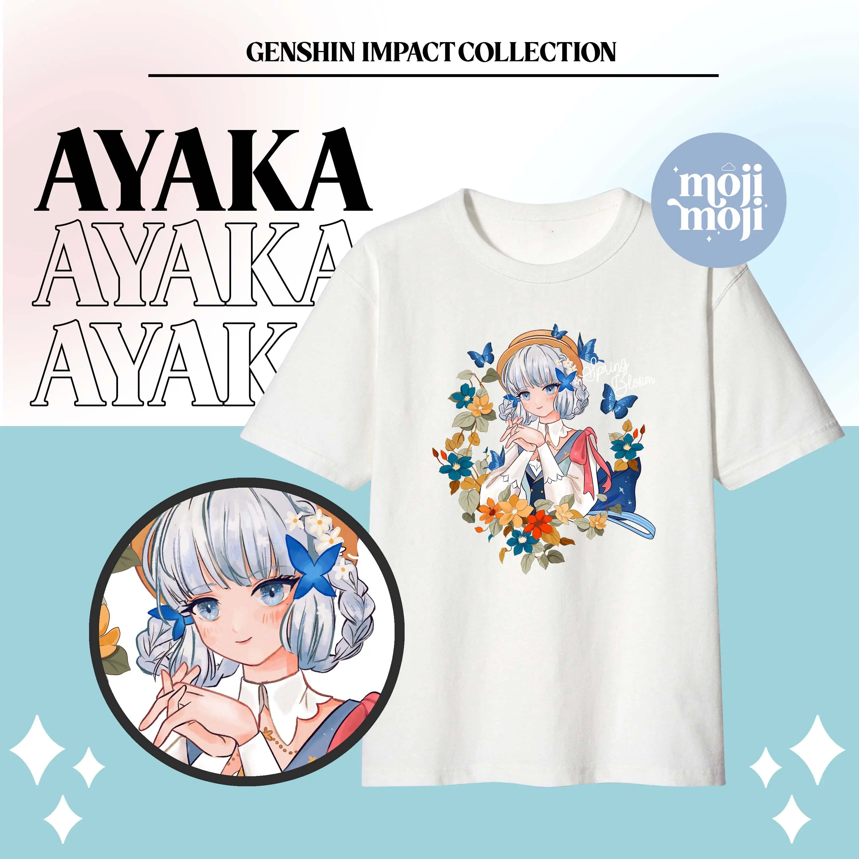 GENSHIN IMPACT - Ayaka Springbloom Shirt Unisex T-Shirt