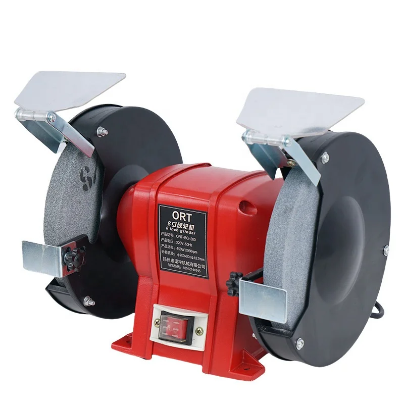 

Tongchen Professional Desktop Electric Grinder Small Grinding Wheel Industrial Grade Protective Cover Household Bench Grinder