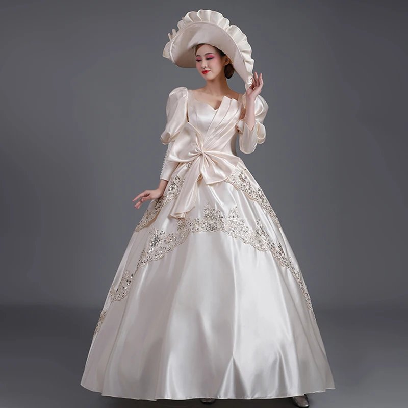 Vestido de fiesta personalizado, vestidos de noche de corte Medieval, vestidos de fiesta de graduación victorianos renacentistas, desfile de teatro de mascarada Formal